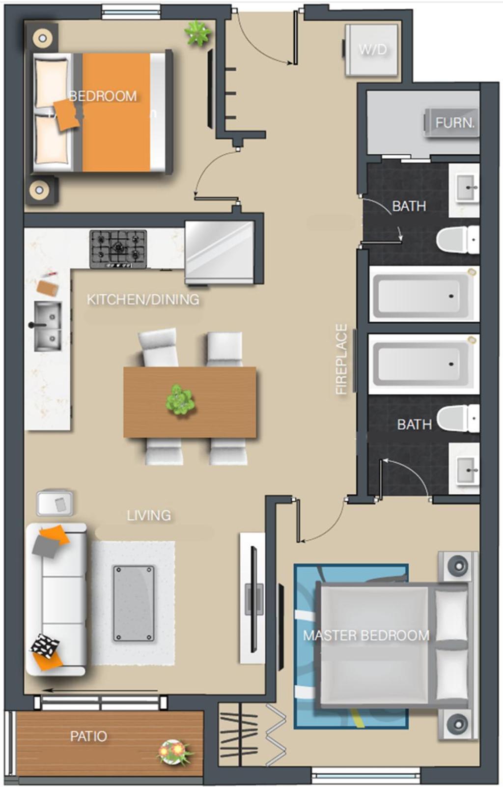 Special! New Downtown Mtn View Free Parking 2B&2B Apartment แคนมอร์ ภายนอก รูปภาพ
